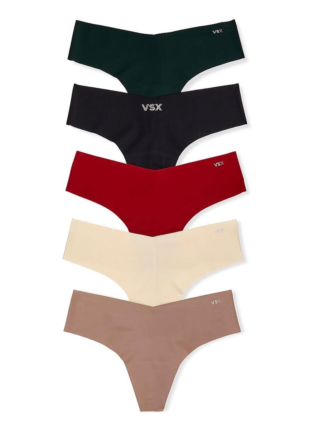 Набір трусиків Victoria's Secret XL 5 шт. Різнокольоровий (144000431792QK3XL)
