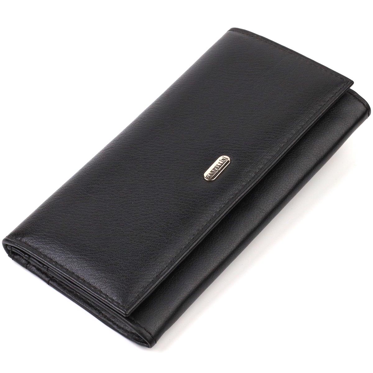 Кошелек женский кожаный Canpellini 21820 Черный (55599)