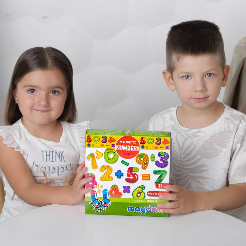 Набір магнітів Magdum Цифри (ML4031-37) - фото 8