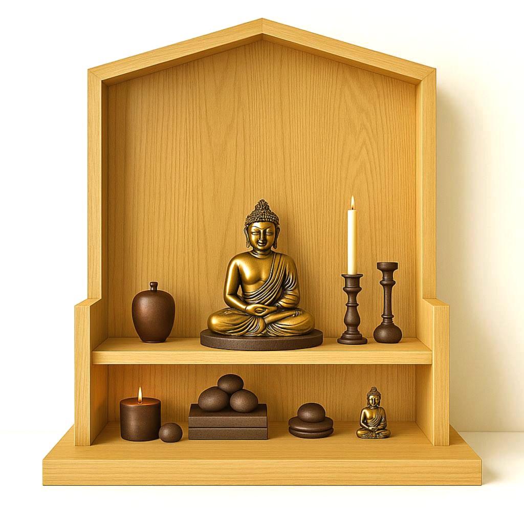 Алтарь для медитации из дерева Шантава Карри (ЛАТ-003203) Алтарь для медитации из дерева Шантава Карри (ЛАТ-003203)