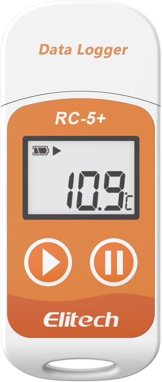 Реєстратор даних температури Elitech RC-5 PDF Білий (EFI222102179) - фото 1