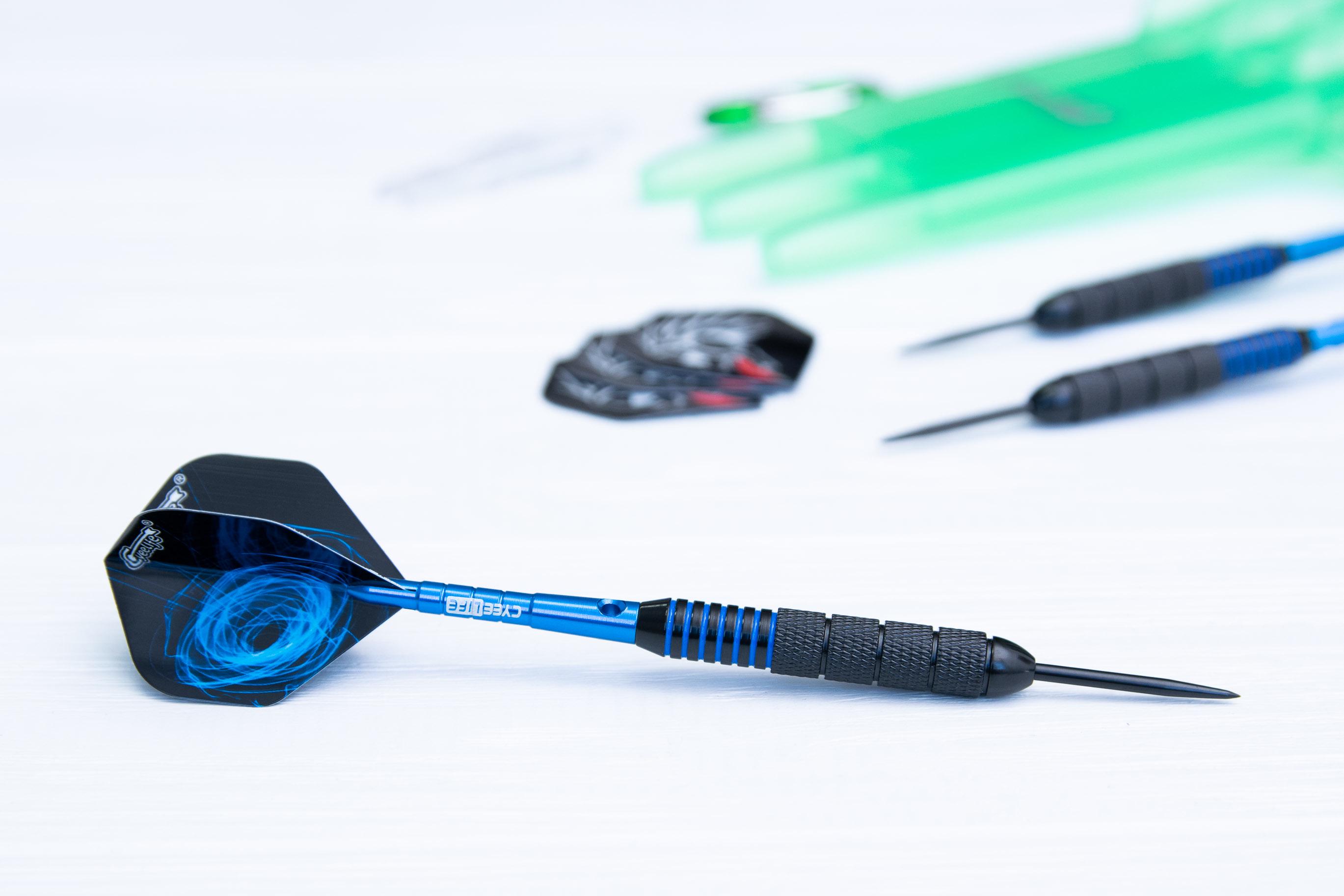 Дротики для дартс Cyee Life 25 г 3 шт. с боксом Синий - фото 6 Дротики для дартс Cyee Life 25 г 3 шт. с боксом Синий - фото 6