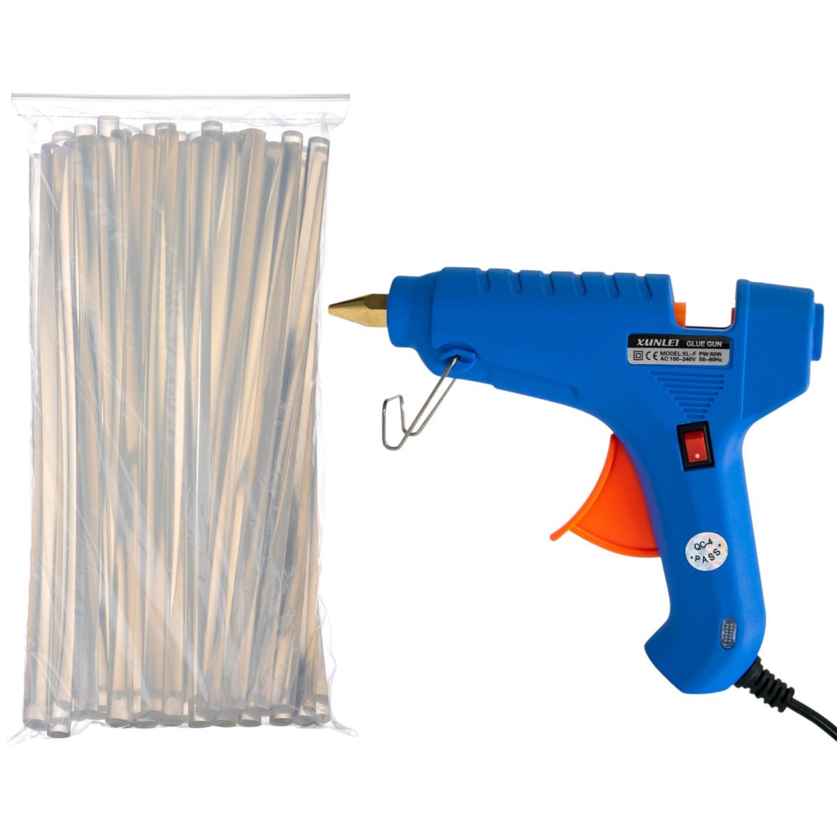 Набор KITUA клеевой пистолет 60 Вт с 40 стержнями