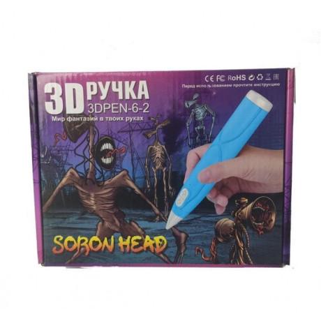 3D-ручка R-Plastic з LCD-дисплеєм 6-2 Soron Head з пластиком (21267502)