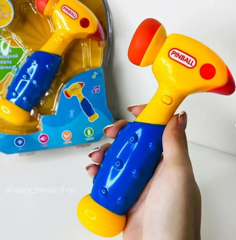 Іграшка дитяча TK Union Group Веселий молоточок 17x9,5x4 см (92858) - фото 2 Іграшка дитяча TK Union Group Веселий молоточок 17x9,5x4 см (92858) - фото 2