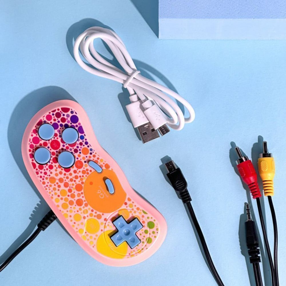 Консоль ігрова консоль G6 3,5" 6000 mAh Pink (428310005) - фото 3 Консоль ігрова консоль G6 3,5" 6000 mAh Pink (428310005) - фото 3