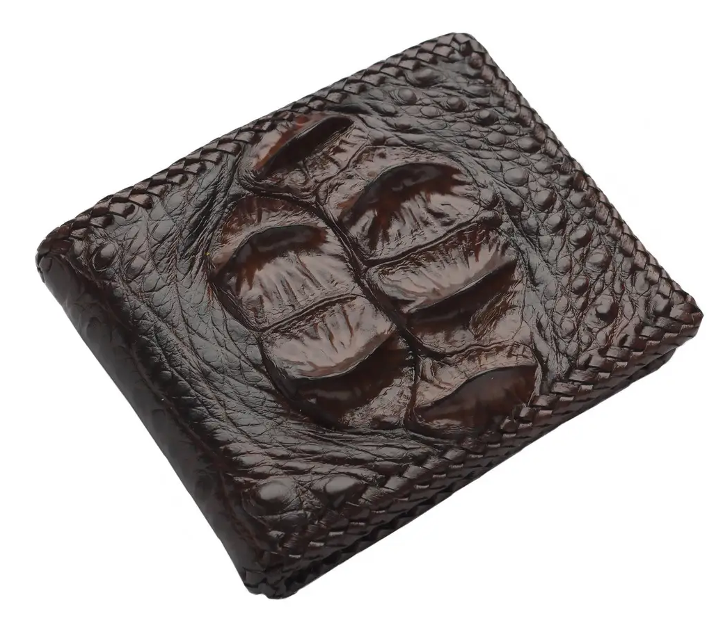 Портмоне Ekzotic Leather мужское из кожи крокодила Коричневый (cw 64) Портмоне Ekzotic Leather мужское из кожи крокодила Коричневый (cw 64)