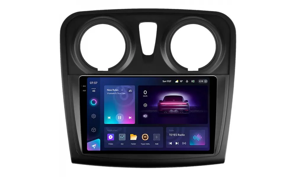 Штатна магнітола Teyes CC3 6+128 Gb Renault Logan 2 (CAN BUS) (B) 9" 2k (L2)