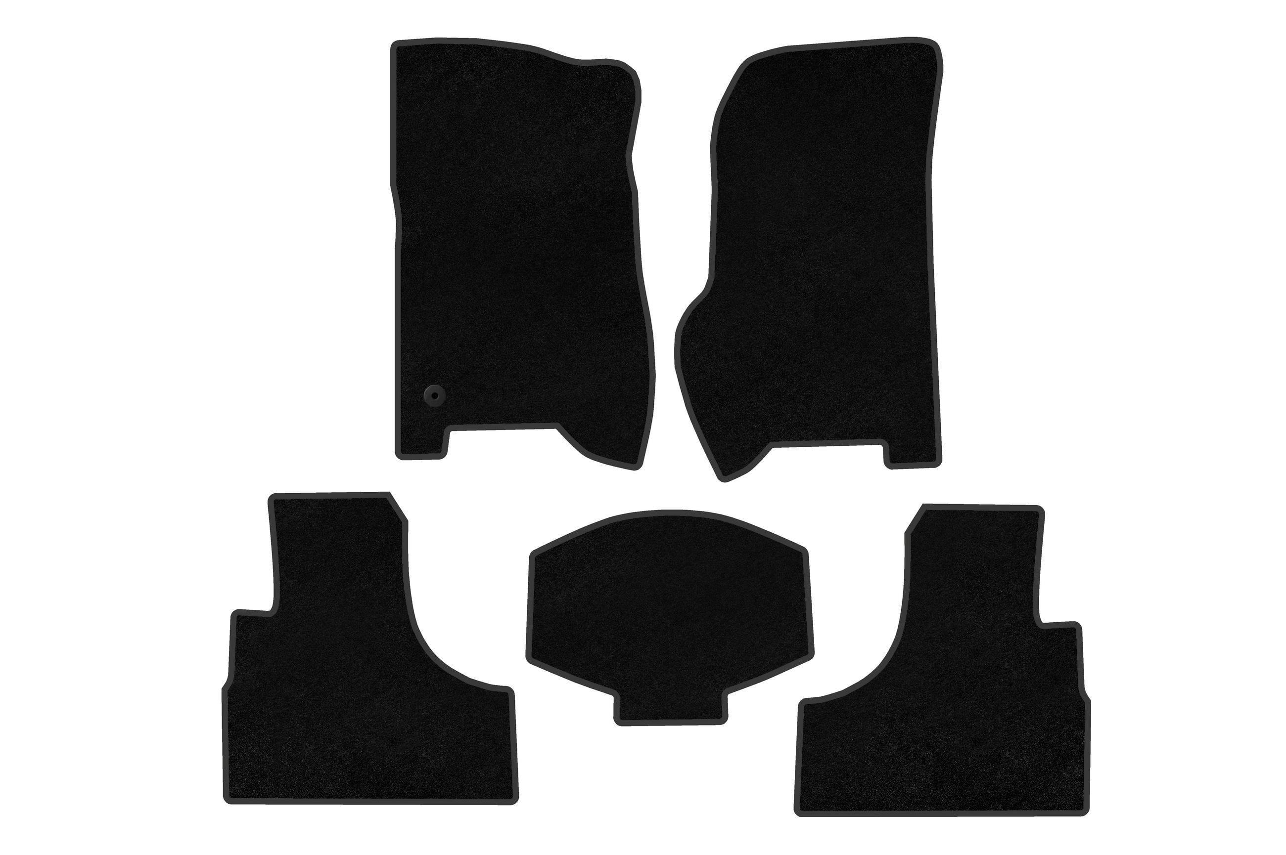Коврики автомобильные текстильные Digital Designs Classic для Jeep Cherokee/Liberty 2002-2007 гг. Черный (184791)