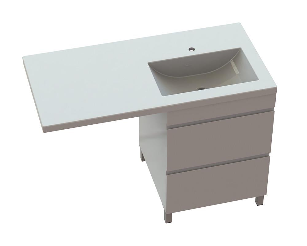 Тумба Рамона з умывальником А701 Юнона правый Персик глянец (2365597045) Тумба Рамона з умывальником А701 Юнона правый Персик глянец (2365597045)