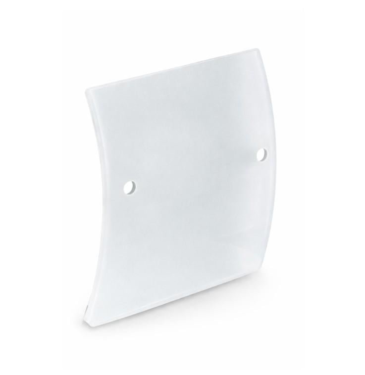 Стекло с изгибом матированное 88 мм (Qp88R63)