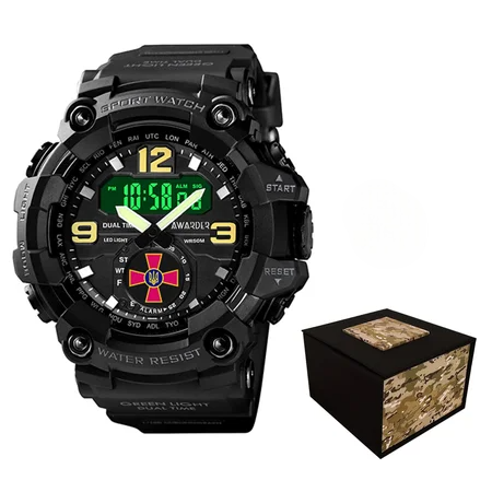 Наручные часы Awarder 004BKSU ВСУ Черный (438)