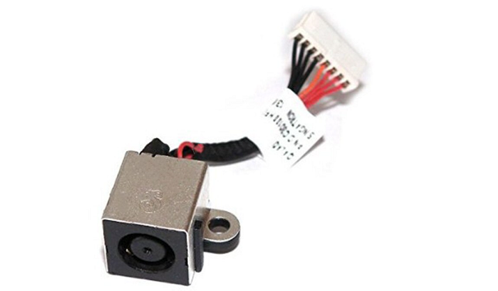 Разьем питания для ноутбука Dell Inspiron 17R 5720/7720 DD0R09AD000 с кабелем шлейф/гнездо (1823382457)