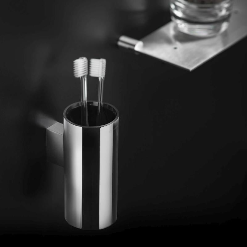 Стакан для зубных щеток Cosmic Logic Полированная сталь (2260203) - фото 2