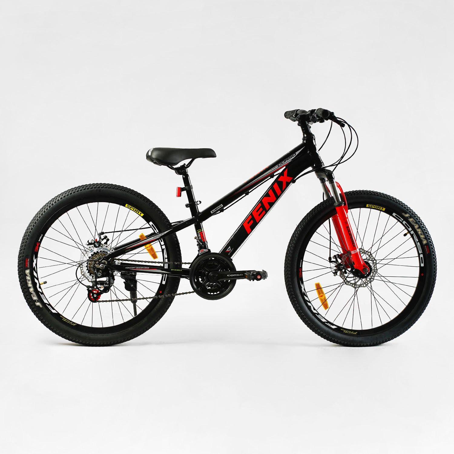 Велосипед спортивный Corso Fenix FX-24016 24" Велосипед спортивный Corso Fenix FX-24016 24"