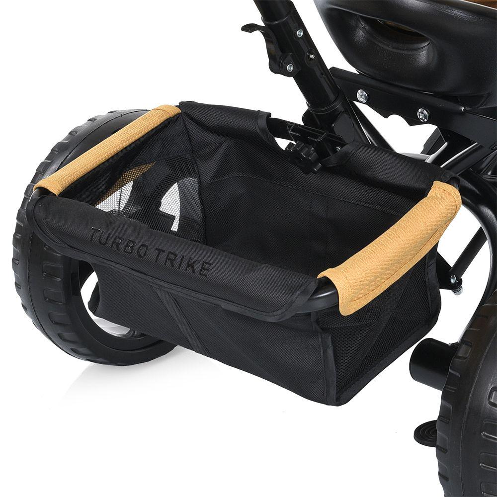 Детский велосипед трехколесный Turbo Trike MT 1005 EVA Желтый (403720402) - фото 8