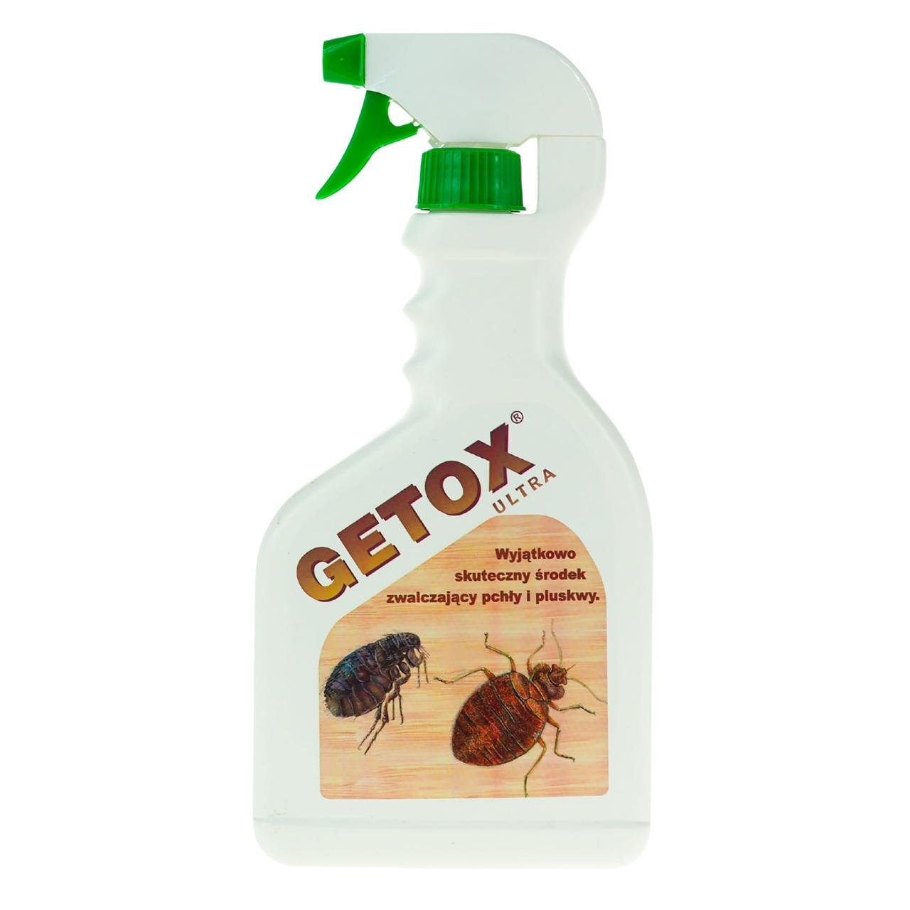 Спрей від клопів та інших комах що повзають GETOX Ultra всередині приміщення 12 кв.м/260х120х55 мм 600 мл (2393149016)