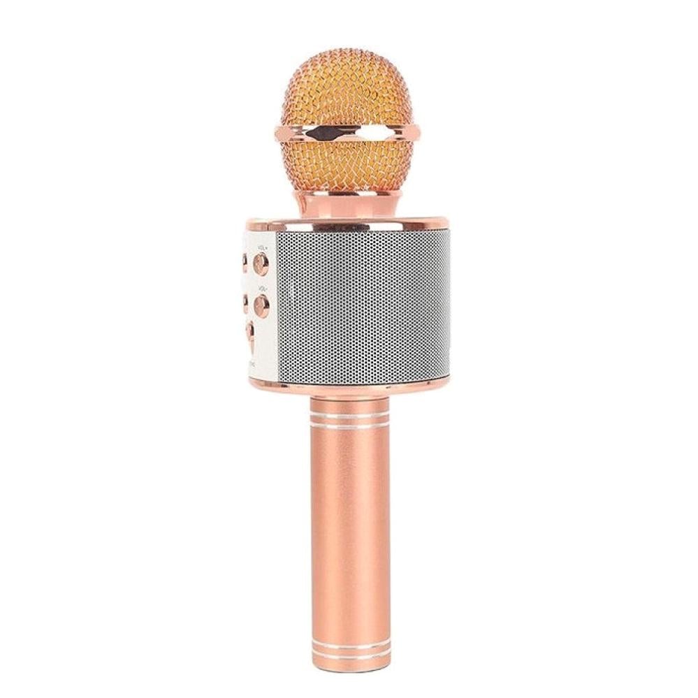 Караоке-микрофон WS-858 для детей с блютуз колонкой Rose (120.154.2)