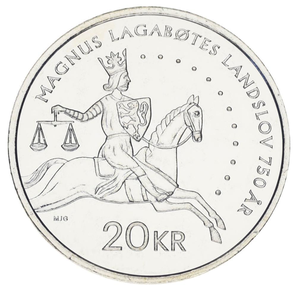 Коллекционная монета Норвегия 20 крон 2024 UNC Памятная (М19690) Коллекционная монета Норвегия 20 крон 2024 UNC Памятная (М19690)