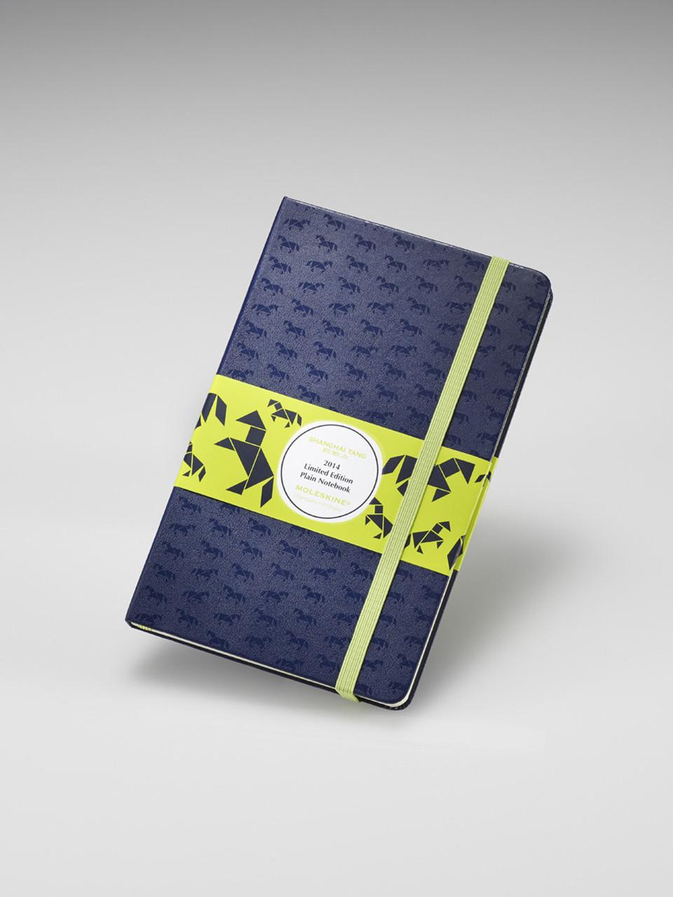 Блокнот Moleskine Limited ST Horse средний 13х21 см 240 страниц нелинованный Темно-синий (9788867324330)