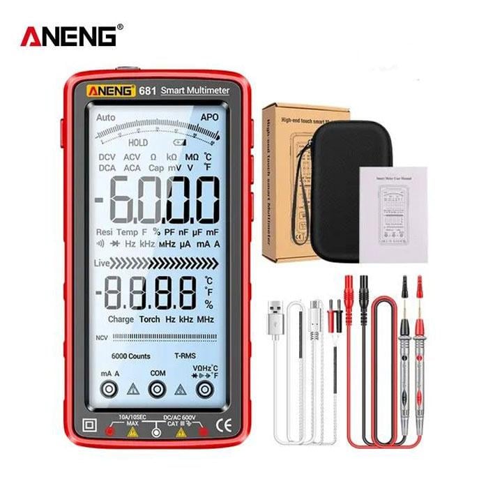 Мультиметр профессиональный ANENG 681 (2147604759) - фото 2 Мультиметр профессиональный ANENG 681 (2147604759) - фото 2