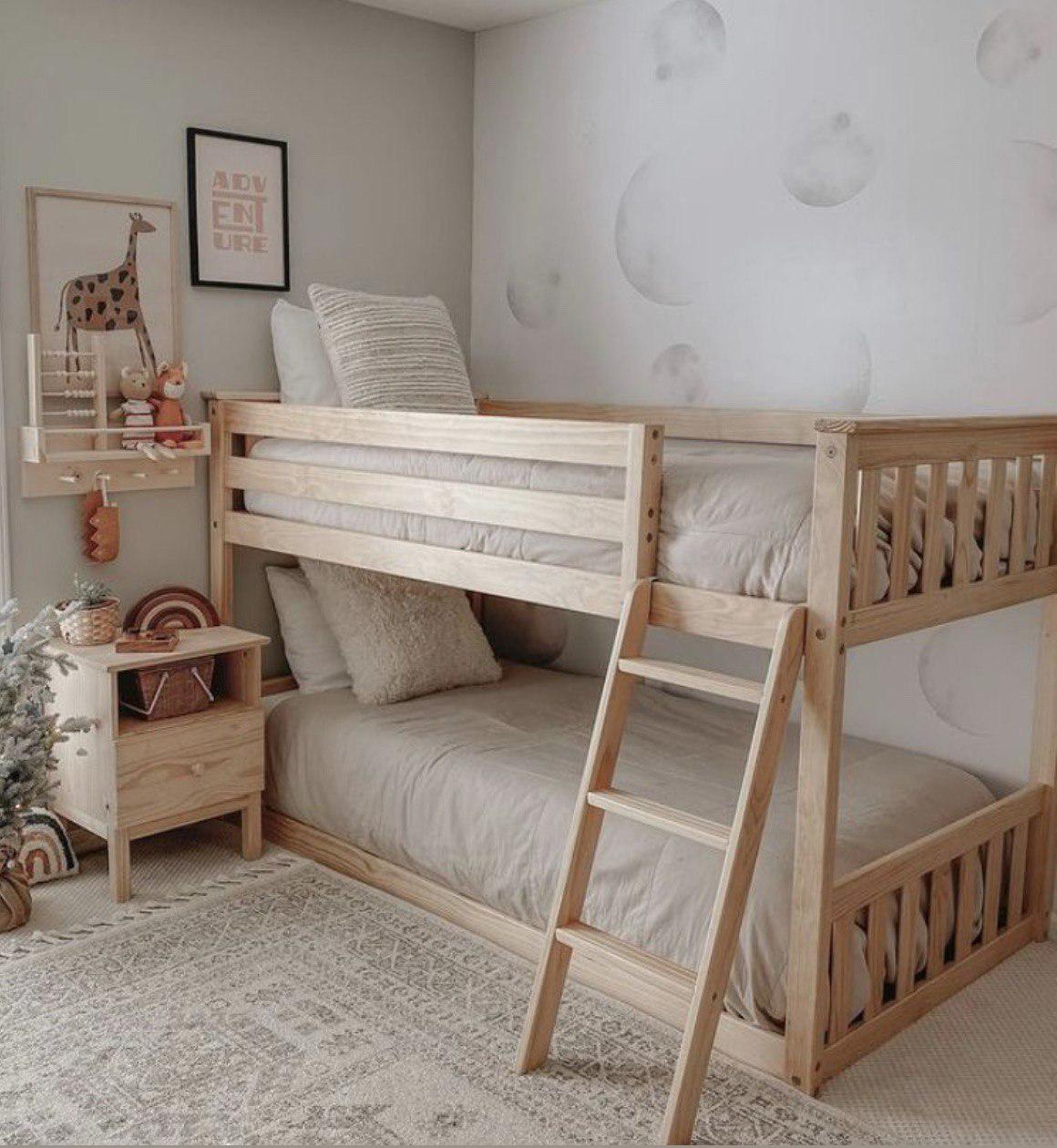 Детская кровать из натурального дерева Сосна 190х80 см (DL30) Детская кровать из натурального дерева Сосна 190х80 см (DL30)