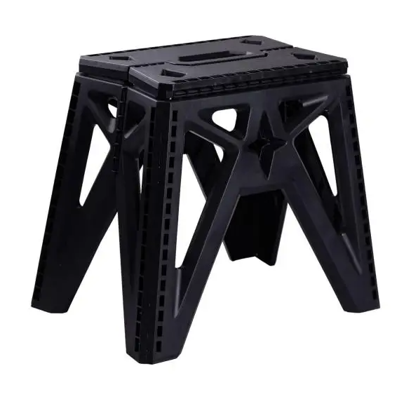 Табурет складной пластиковый 29,5х19,5 см Черный - фото 2 Табурет складной пластиковый 29,5х19,5 см Черный - фото 2