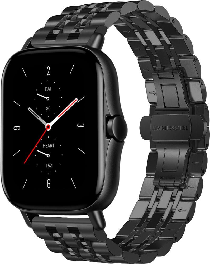 Браслет металевий Spinye для Amazfit GTS 2 Black (29171-2B)