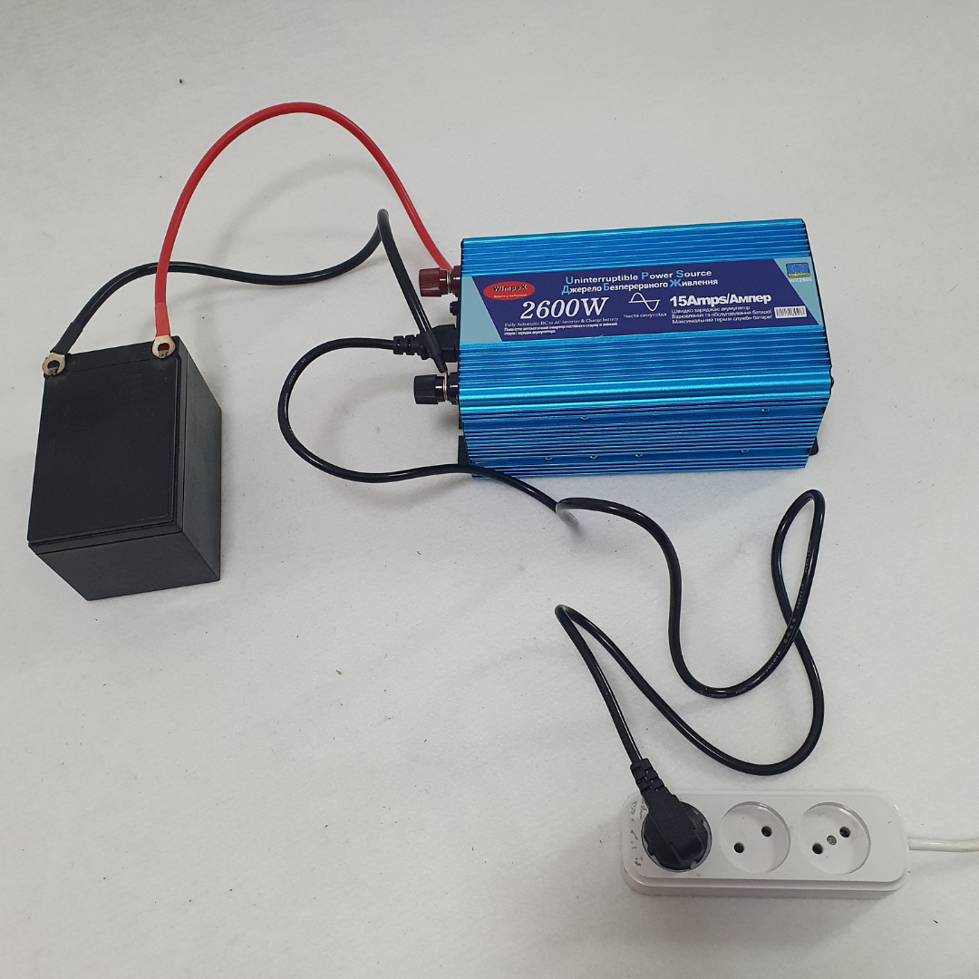 Автомобильный инвертор/преобразователь Power Inverter Wimpex 2600W с защитой от перегрузки X26-W00 - фото 9