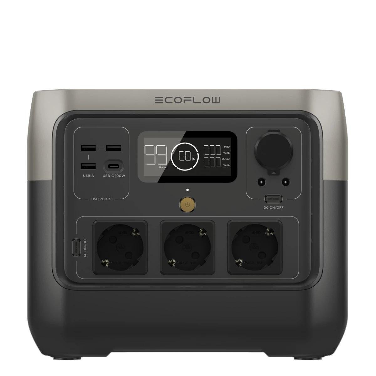 Зарядная станция EcoFlow RIVER 2 PRO 768 Wh