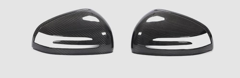 Накладки на зеркала DDCarbon для Mercedes SLK R172 2011-2016 карбон (148287)