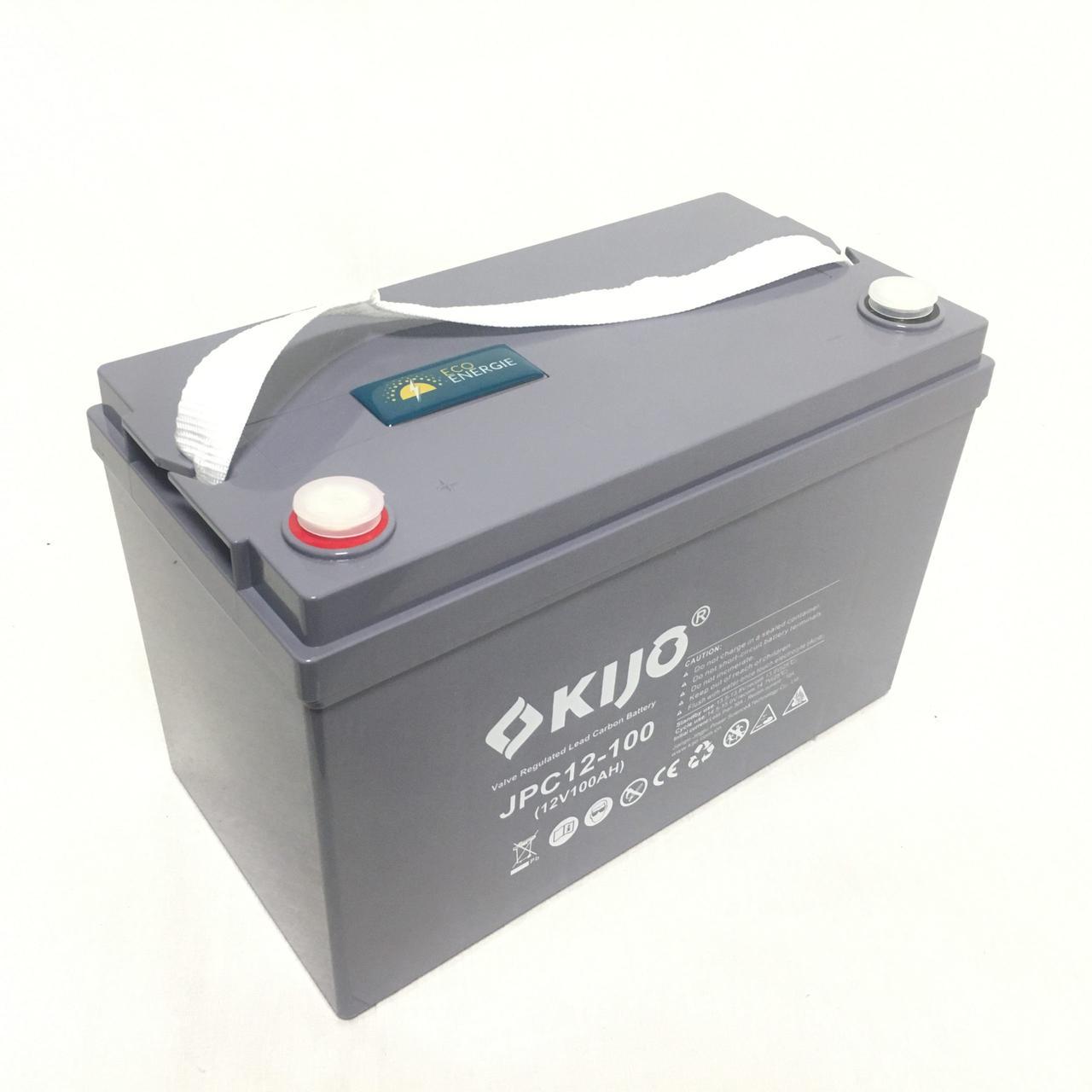 Аккумулятор карбоновый Kijo JPC 12 V 100 Ah - фото 2 Аккумулятор карбоновый Kijo JPC 12 V 100 Ah - фото 2