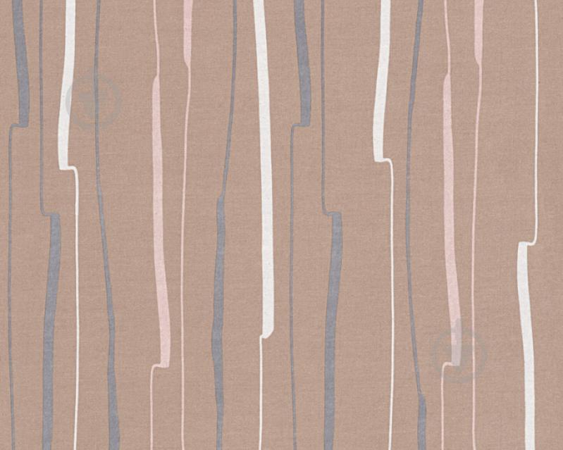 Флизелиновые обои A.S.CREATION URBAN FLOWERS 32796-3 Бежевые-Коричнивые-Черные-Красные-Белые