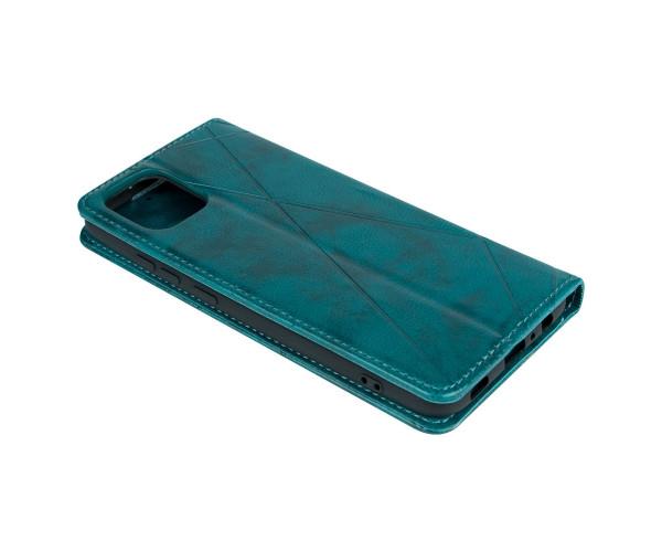 Чехол-книжка Business Leather для Samsung Galaxy A03 Green - фото 6