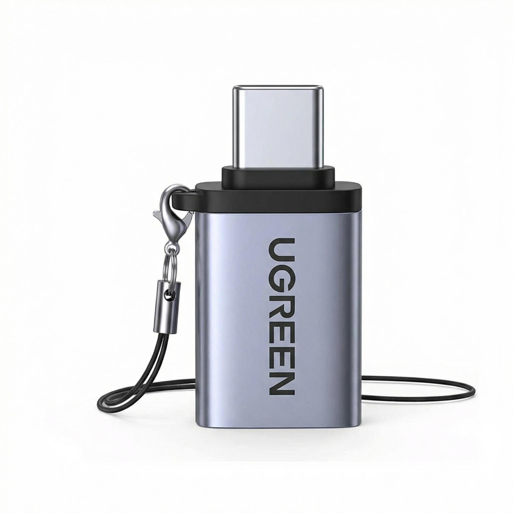 Переходник OTG UGREEN US270 Type-C/USB 3.0 Серый (50283)