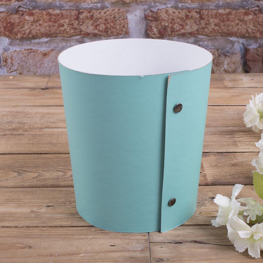 Кашпо під квіти конус Лазурний (4377-6)