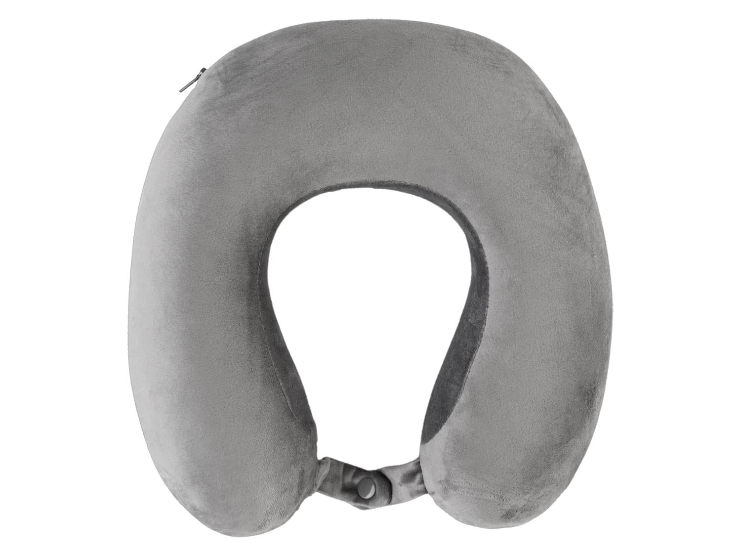 Дорожня подушка Memory Foam для шиї Livarno Home 28х28х9 см з ефектом пам'яті (N1-00689)