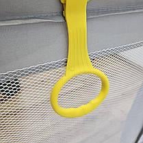 Манеж дитячий розкладний Avko кульки та килимок 120х180 см Grey - фото 4 Манеж дитячий розкладний Avko кульки та килимок 120х180 см Grey - фото 4