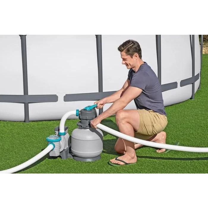 Песочный фильтр для бассейна Bestway до 50 000 л 7751 л/час - фото 2 Песочный фильтр для бассейна Bestway до 50 000 л 7751 л/час - фото 2