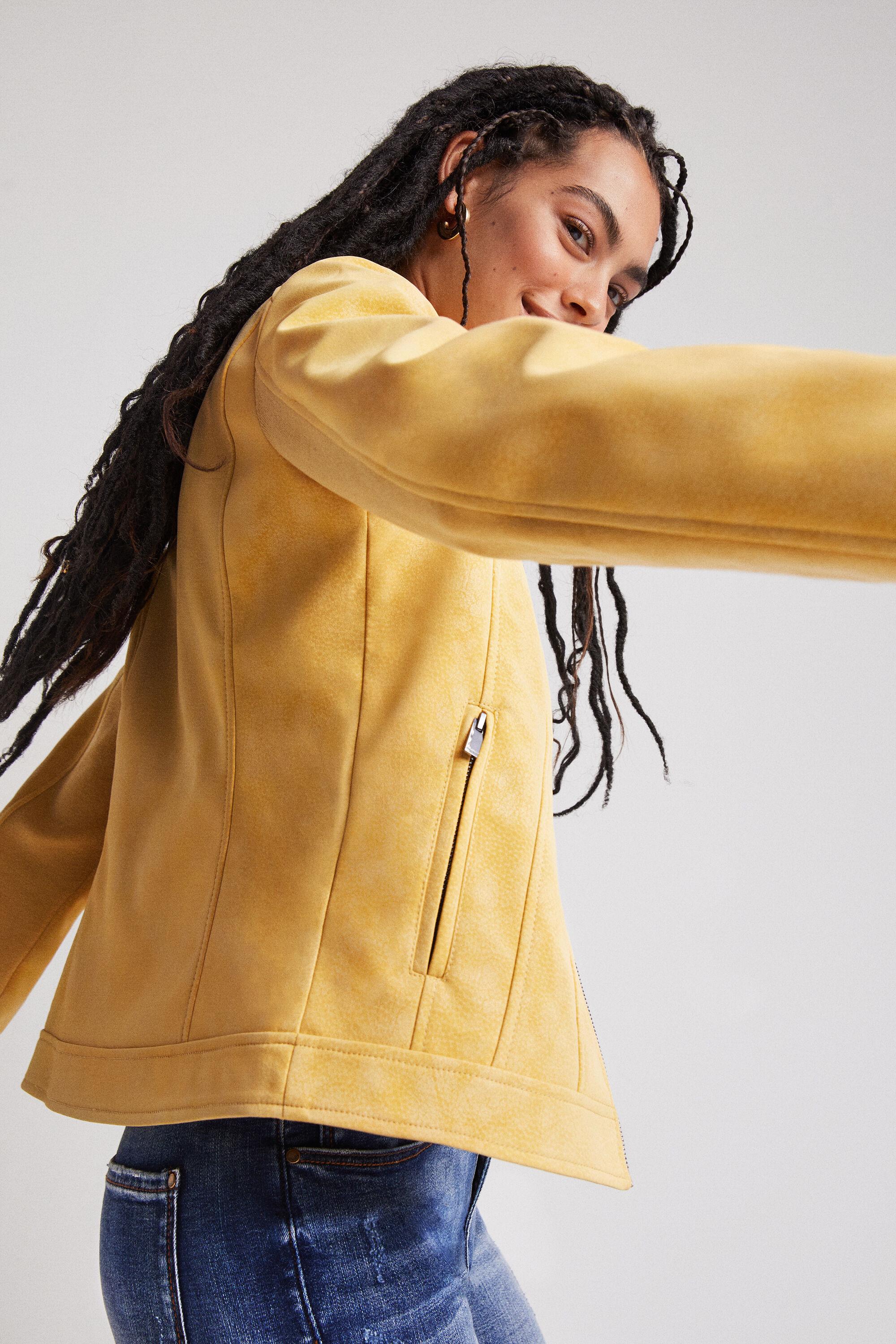 Куртка женская Desigual 22swew30 L Желтый - фото 6 Куртка женская Desigual 22swew30 L Желтый - фото 6