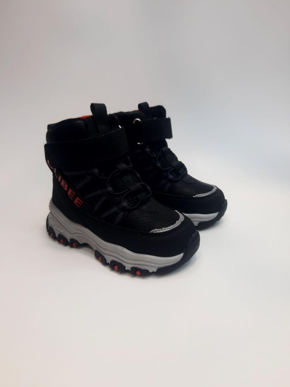 Черевики зимові Clibee для хлопчика р. 30 19,6 см Чорний (360 bl-red)