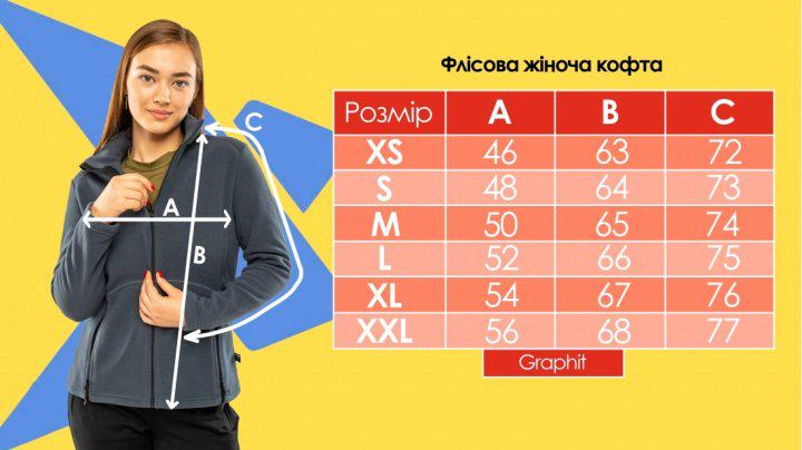 Кофта жіноча флісова ThermoX XL Сірий - фото 5