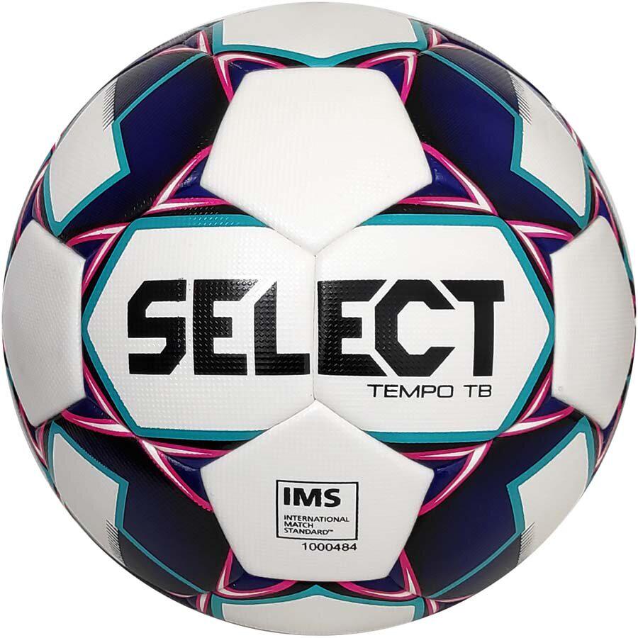Мяч для футбола Select Tempo IMS 012 №5 Белый/Фиолетовый