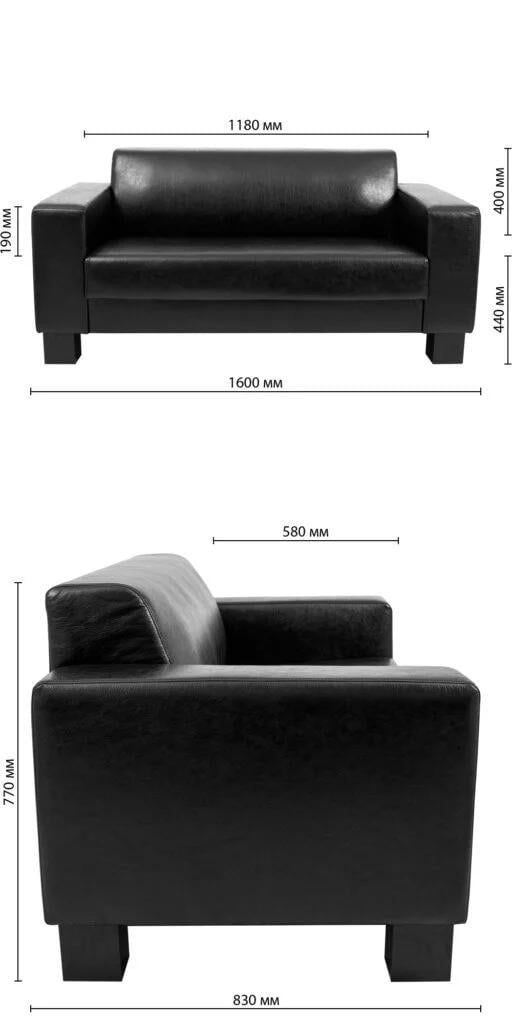 Диван Bruno екошкіра Cloud 160х83х77 см White (rich_sofa_00175) - фото 7 Диван Bruno екошкіра Cloud 160х83х77 см White (rich_sofa_00175) - фото 7