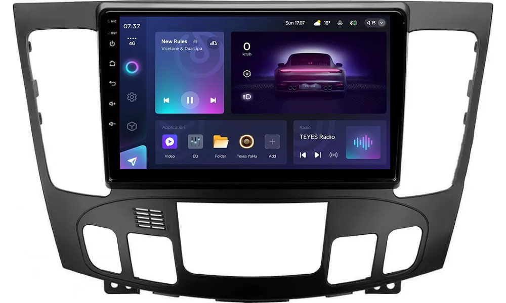 Штатная магнитола Teyes CC3 2K 3+32 Gb Hyundai SONATA Automatic 2009 9" (AR-69825)