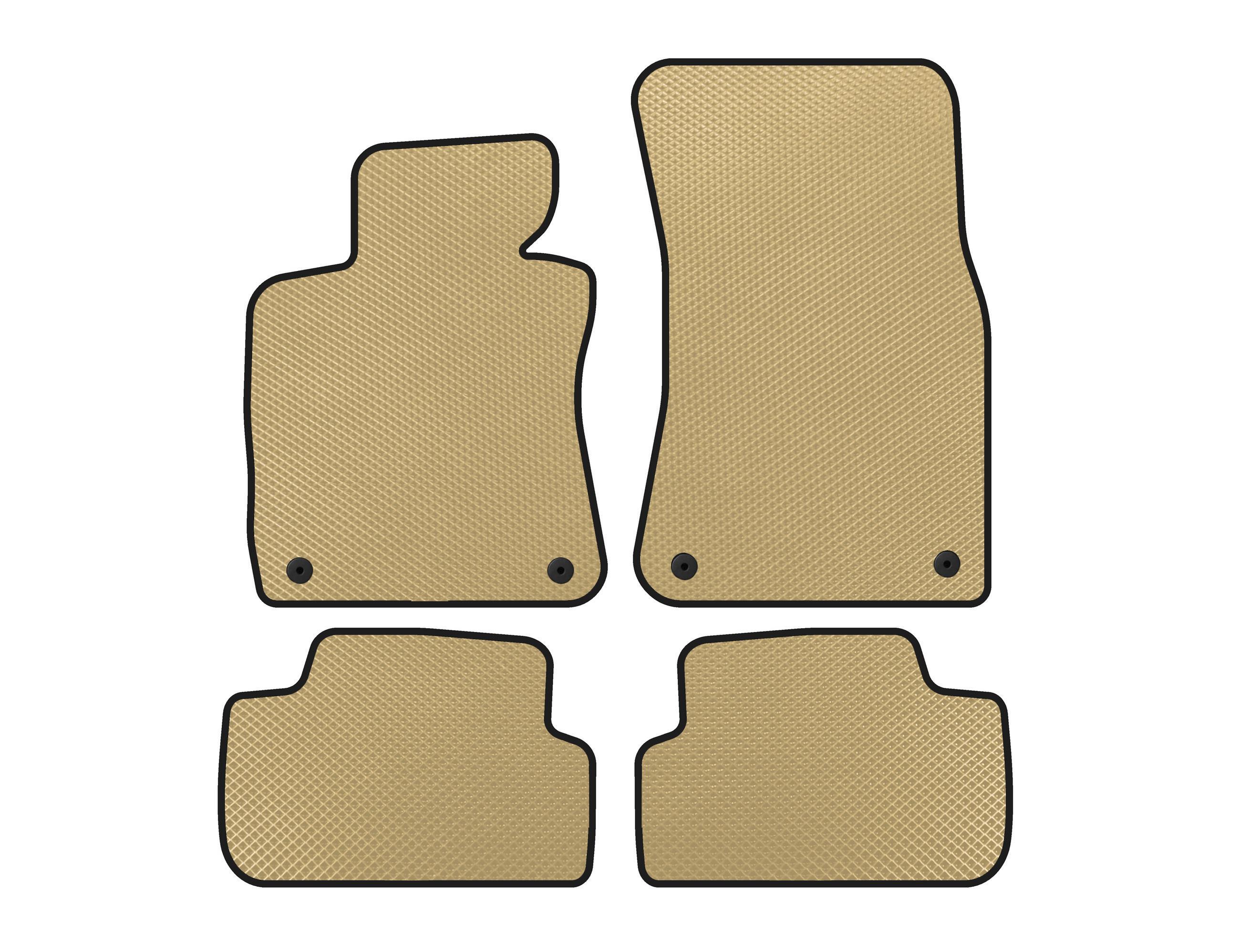 Коврики Digital Designs EVA этилвинилацетат для BMW 6 серия E63/E64 2003-2010 гг. Бежевый