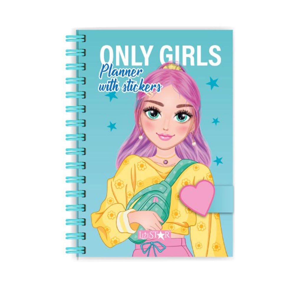Блокнот Апельсин Only Girls Planner 64 стр. Блокнот Апельсин Only Girls Planner 64 стр.