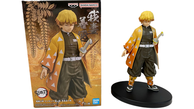 Фигурка для геймеров Bandai Demon Slayer Zenitsu 15 см (WST DS AZ 2)