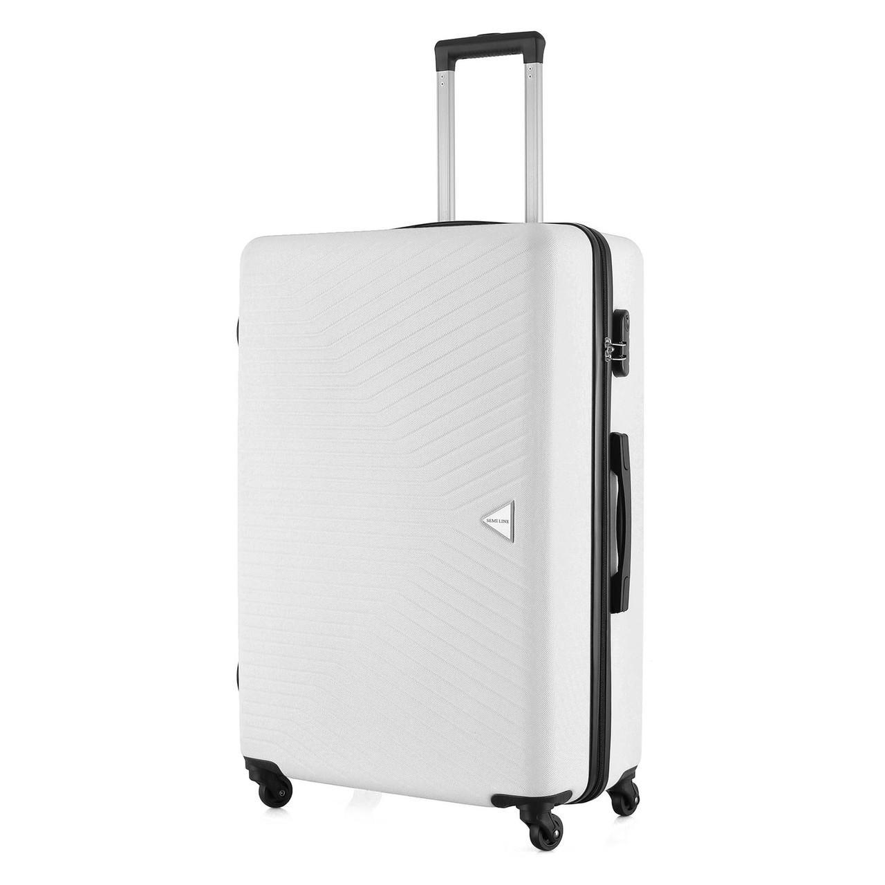 Чемодан SEMI LINE 28" L White (T5970-3) Чемодан SEMI LINE 28" L White (T5970-3)