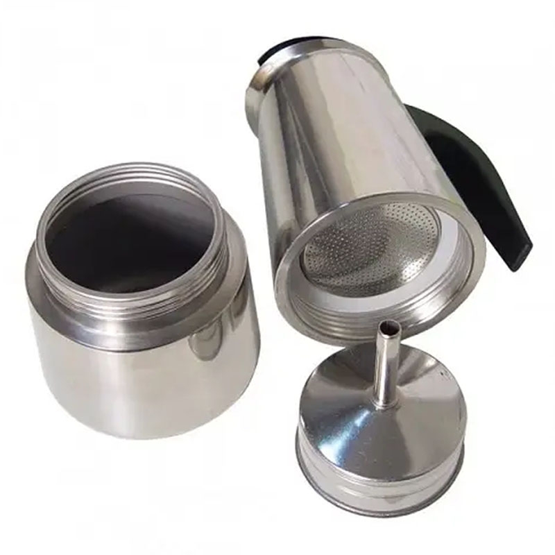 Кавоварка гейзерна Unique UN-1903 на 9 чашок нержавіюча сталь (14695363) - фото 3 Кавоварка гейзерна Unique UN-1903 на 9 чашок нержавіюча сталь (14695363) - фото 3